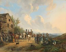 Scene from the Ten Days Campaign against the Belgian Revolt, August 1831, 1831-1835. Creator: Wouterus Verschuur