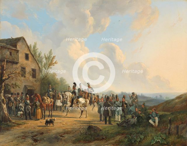Scene from the Ten Days' Campaign against the Belgian Revolt, August 1831, 1831-1835. Creator: Wouterus Verschuur.