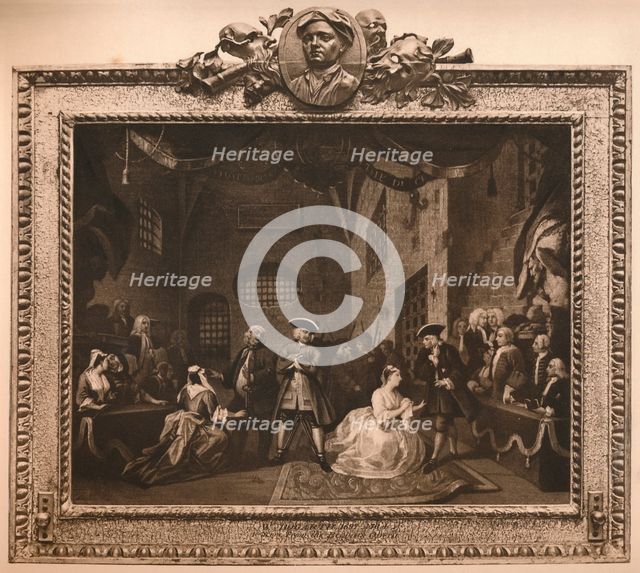 'Scene from the The Beggar's Opera VI', 1731. Artist: William Hogarth.