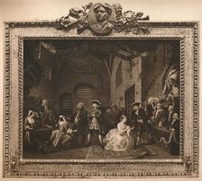 Scene from the The Beggar's Opera VI 1731. Artist: William Hogarth