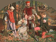 Scene from The Two Gentlemen of Verona, 1851, (c1902). Creator: Unknown