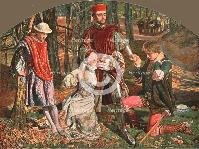 Scene from The Two Gentlemen of Verona, 1851, (c1902).  Creator: Unknown.