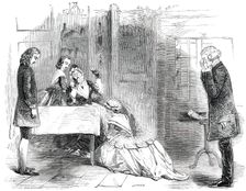 Scene from "The Vicar of Wakefield", at the New Strand Theatre, 1850. Creator: Unknown