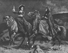 Scene from "Urith: A Tale of Dartmoor", By Sabine Baring Gould, M. A., 1890. Creator: Frank Dadd