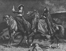 Scene from "Urith: A Tale of Dartmoor", By Sabine Baring Gould, M. A., 1890. Creator: Frank Dadd