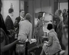 Scene from a 1920s Film. A Group of Actors Playing Bright Young Things Having a Cocktail Party,1920s Creator: British Pathe Ltd