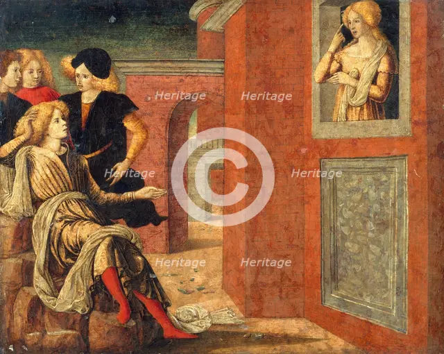 Scene from a Novella. Creator: Liberale da Verona.