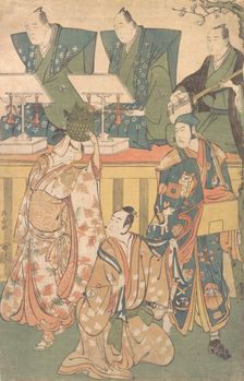Scene from a Drama, ca. 1788. Creator: Torii Kiyonaga