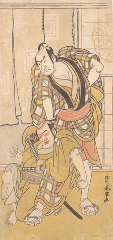 Scene from a Play, ca. 1780. Creator: Katsukawa Shunjo