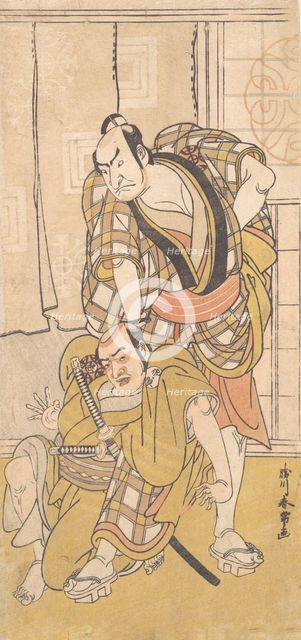 Scene from a Play, ca. 1780. Creator: Katsukawa Shunjo.