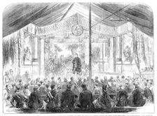 Scene from "A Wonderful Woman," performed by the Dramatic Society of St. George's Rifle Corps..1865. Creator: Unknown