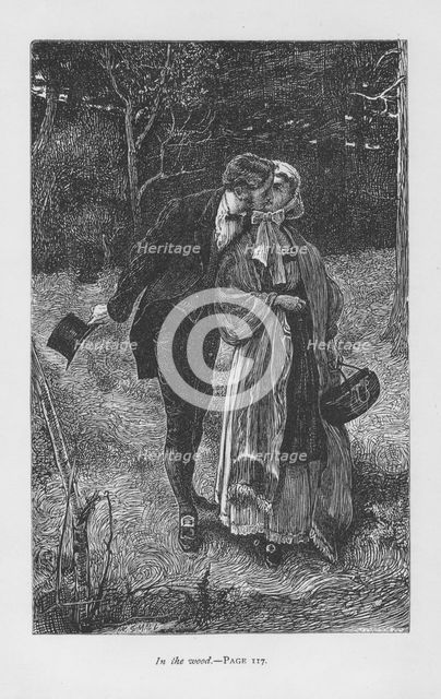 Scene from Adam Bede by George Eliot, c1885.  Artist: William Small