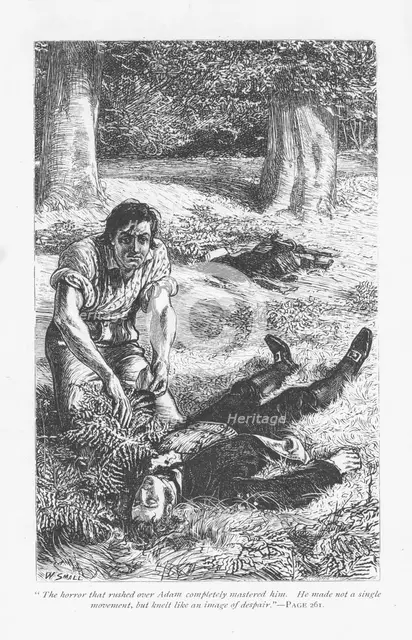 Scene from Adam Bede by George Eliot, c1885. Artist: William Small