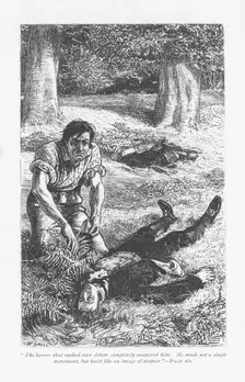 Scene from Adam Bede by George Eliot, c1885. Artist: William Small
