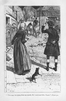 Scene from Adam Bede by George Eliot, c1885. Artist: William Small