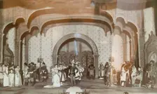 Scene from Alexander Ostrovsky's play False Dmitriy Maly Theatre, Moscow, Russia, 1870s