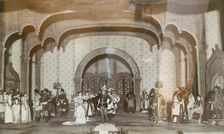 Scene from Alexander Ostrovsky's play False Dmitriy Maly Theatre, Moscow, Russia, 1870s