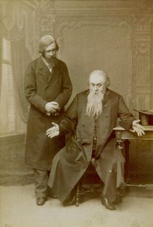 Scene from Alexander Ostrovsky's play It's a Family Affair Maly Theatre, Moscow, Russia, 1892