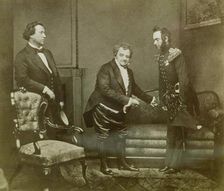 Scene from Aleksandr Griboyedov's play Woe from Wit Maly Theatre, Moscow, Russia, 1850