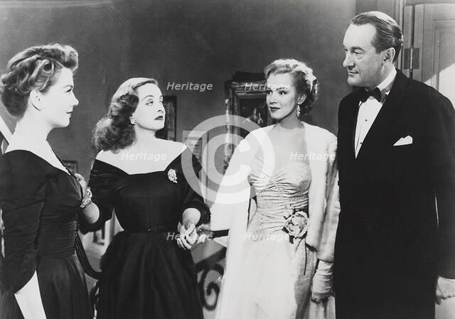 Scene from 'All About Eve', Twentieth Century Fox film, 1950. Artist: Joseph L Mankiewicz
