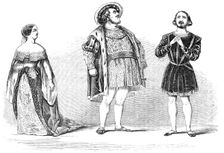 Scene from "Anna Bolena", at Her Majesty's Theatre, 1844. Creator: Unknown