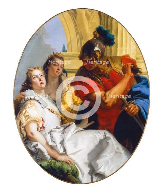 Scene from Ancient History, c. 1750. Creator: Giovanni Battista Tiepolo.
