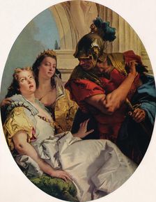 Scene from Ancient History c1750. Artist: Giovanni Battista Tiepolo