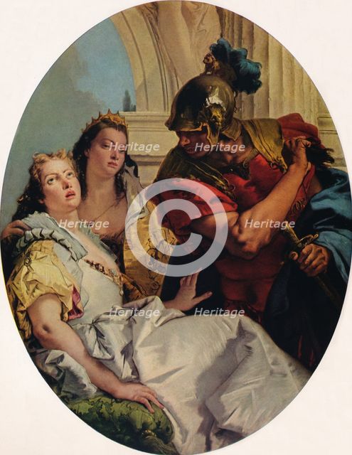 'Scene from Ancient History', c1750. Artist: Giovanni Battista Tiepolo.