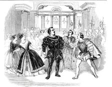 Scene from Costa's opera of "Don Carlos", 1844. Creator: Unknown