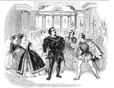 Scene from Costa's opera of "Don Carlos", 1844. Creator: Unknown