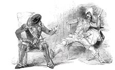 Scene from "Don Caesar de Bazan", at the Princess Theatre, 1844. Creator: Unknown