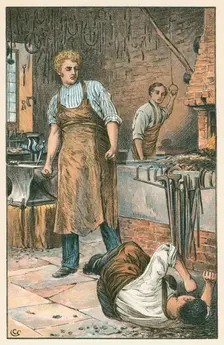 Scene from Great Expectations by Charles Dickens, (London c1870). Artist: Charles Green