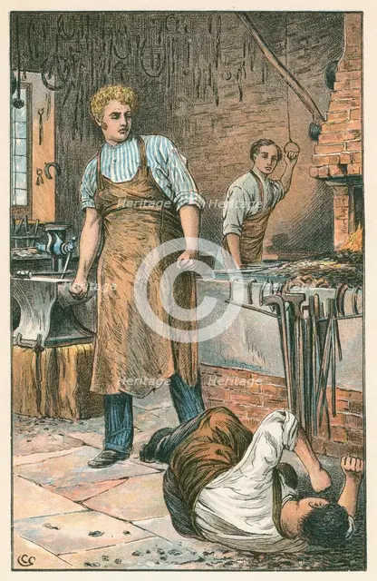 Scene from Great Expectations by Charles Dickens, (London c1870). Artist: Charles Green