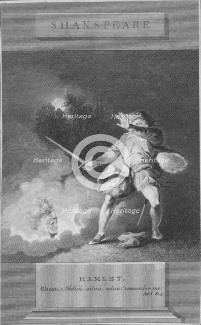 Scene from "Hamlet", 19th century. Creator: Unknown.