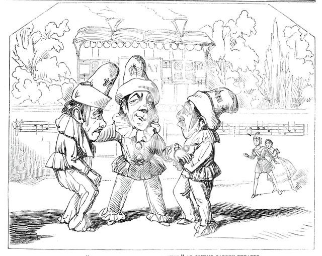 Scene from "Harlequin Crotchet and Quaver", at Covent Garden Theatre, 1844. Creator: Unknown.