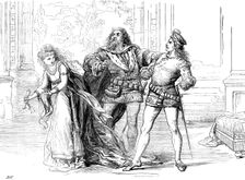 Scene from "Hinko," at the Queen's Theatre, 1871. Creator: Unknown