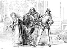 Scene from "Hinko," at the Queen's Theatre, 1871. Creator: Unknown