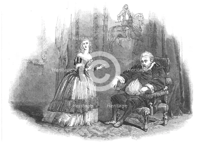 Scene from Il Masnadieri (The Brigands), 1847. Artist: Unknown