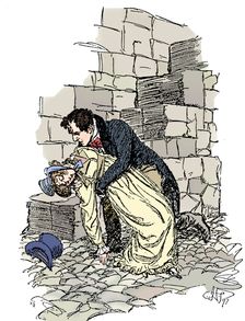 Scene from Jane Austen's Persuasion, 1897. Artist: Hugh Thomson