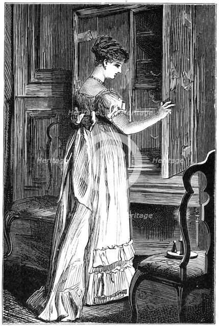 Scene from Jane Austen's Northanger Abbey. Artist: Unknown