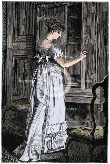 Scene from Jane Austen's Northanger Abbey. Artist: Unknown.