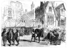 Scene from "King Richard the Second", at the Princess Theatre, 1857. Creator: Unknown