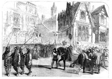 Scene from "King Richard the Second", at the Princess Theatre, 1857. Creator: Unknown
