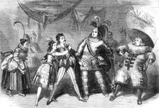 Scene from "La Belle Sauvage," at the St. James's Theatre, 1870. Creator: Unknown
