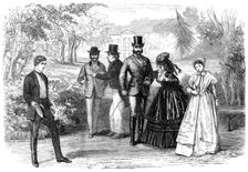 Scene from "M.P.," at the Prince of Wales's Theatre, 1870. Creator: Unknown