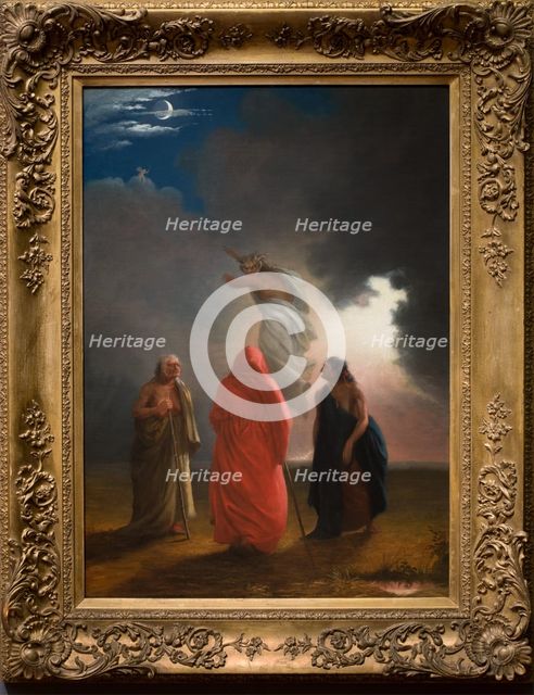 Scene from Macbeth, c1850. Creator: William Rimmer.