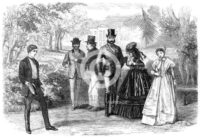 Scene from "M.P.," at the Prince of Wales's Theatre, 1870. Creator: Unknown.