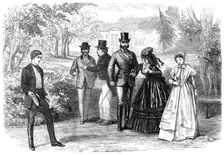 Scene from "M.P.," at the Prince of Wales's Theatre, 1870. Creator: Unknown