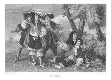 Scene from Old St Paul's by William Harrison Ainsworth, 1855. Artist: John Franklin