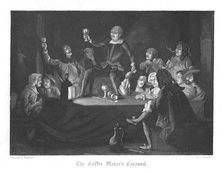 Scene from Old St Paul's by William Harrison Ainsworth, 1855. Artist: John Franklin